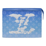 Louis Vuitton Pochette Voyage  Canvas Clutch Bag