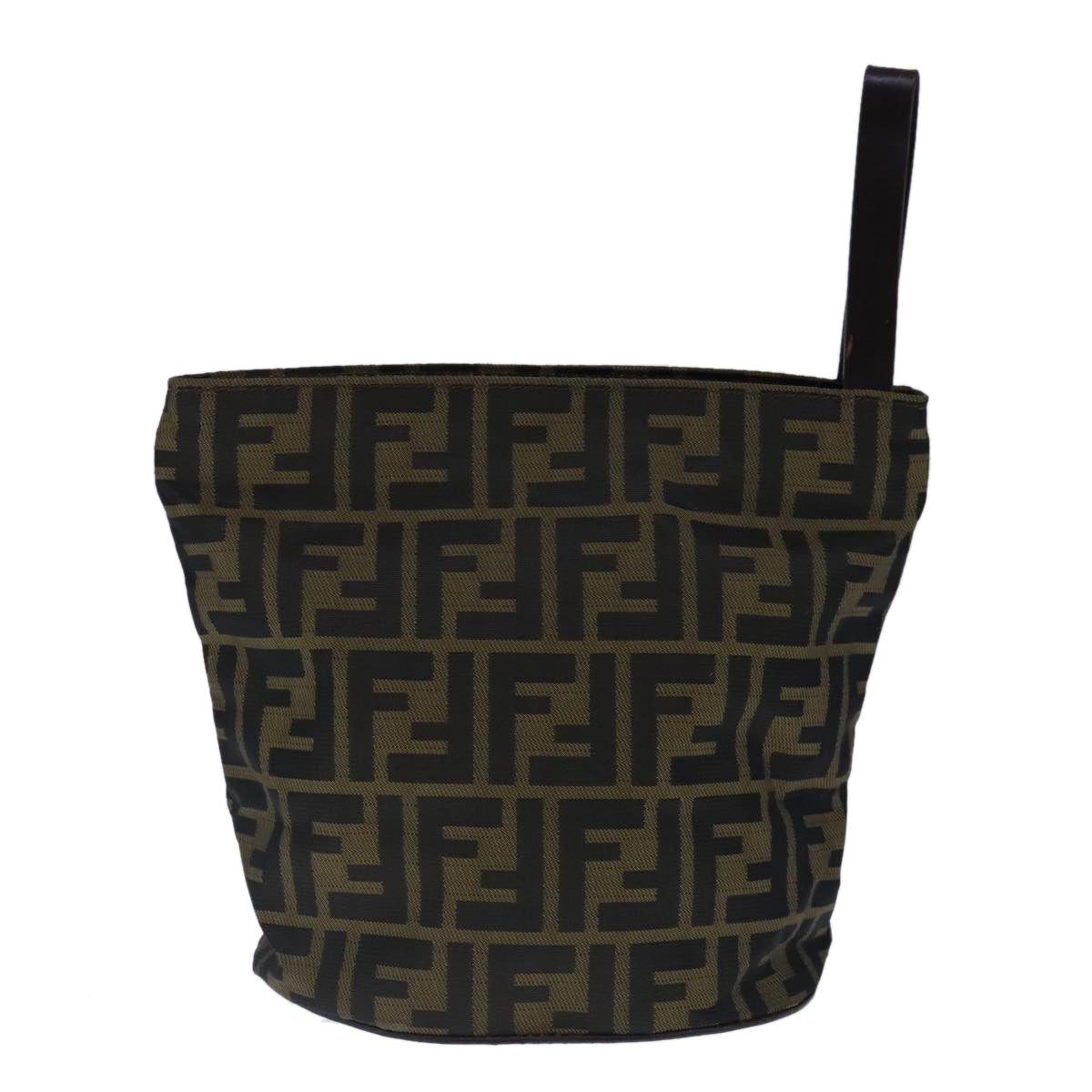 Fendi Zucca  Canvas Clutch Bag (Pre-Owned)