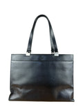 Gucci   Black Leather Shoulder Tote