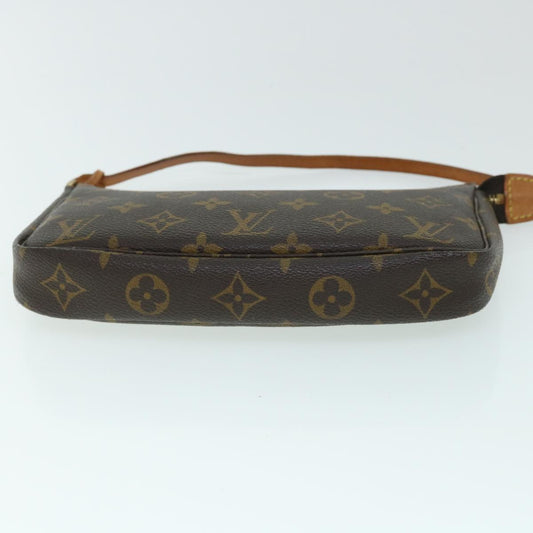 Louis Vuitton Pochette Accessoire  Canvas Clutch Bag