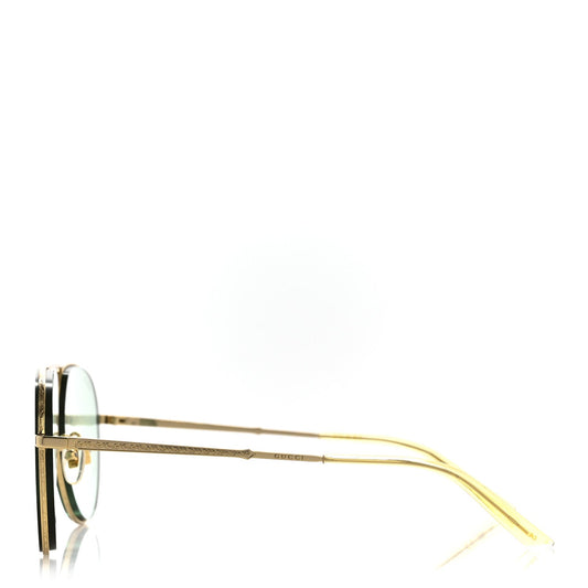Amelia Metal Aviator Sunglasses GG0356S Gold
