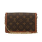 Louis Vuitton Dauphine MM Reverse Monogram Shoulder Bag