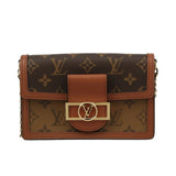 Louis Vuitton Dauphine MM Reverse Monogram Shoulder Bag