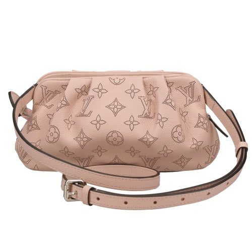 Louis Vuitton Scala Mahina Leather Mini Magnolia Shoulder Bag