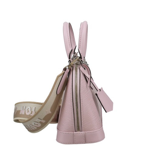 Louis Vuitton Epi Alma BB Guimauve Handbag Pink