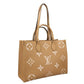Louis Vuitton Monogram Implant On The Go MM Tote Bag