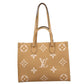 Louis Vuitton Monogram Implant On The Go MM Tote Bag