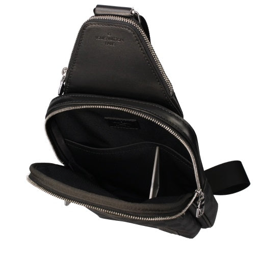 Louis Vuitton Body Bag Graphite Avenue Sling Black