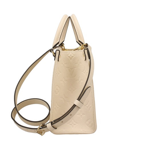 Louis Vuitton Monogram Implant On The Go PM Tote Bag
