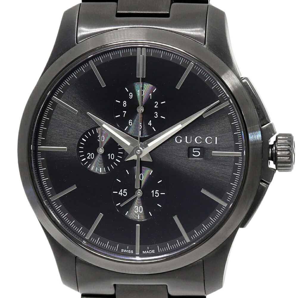 Gucci Black Dial G-Timeless Chronograph YA126274