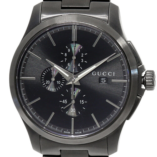 Gucci Black Dial G-Timeless Chronograph YA126274