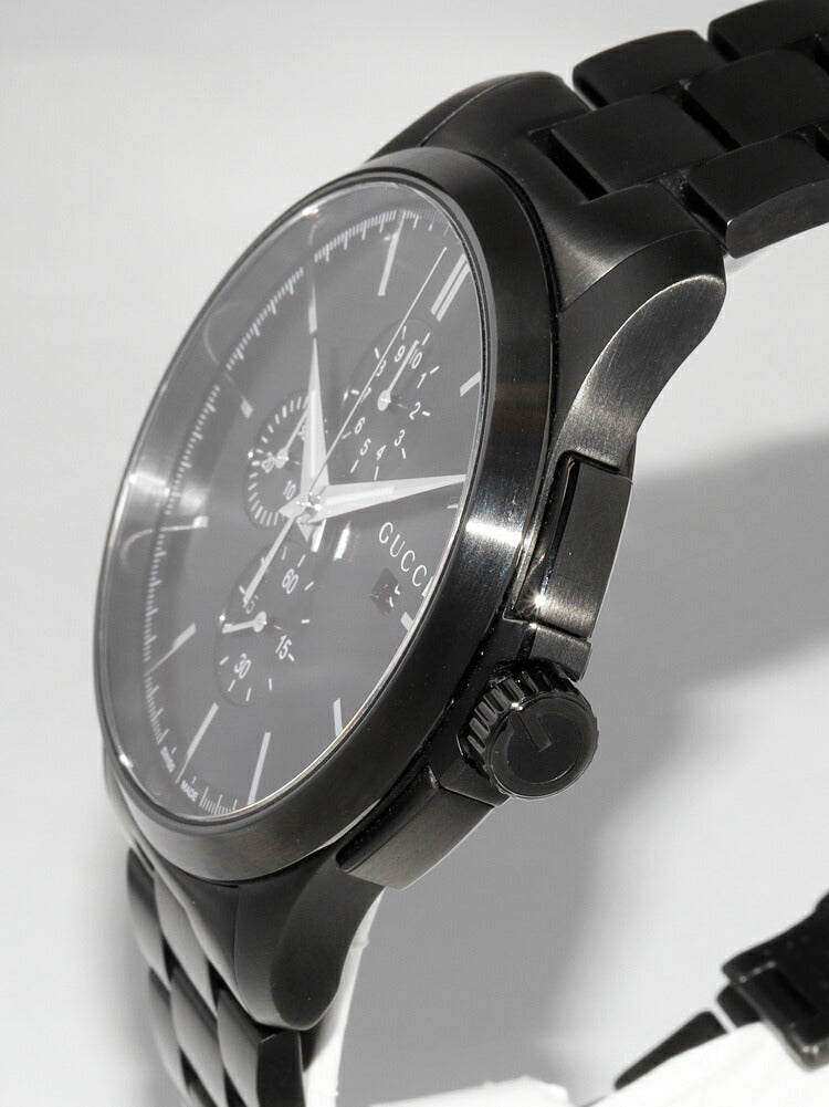 Gucci Black Dial G-Timeless Chronograph YA126274
