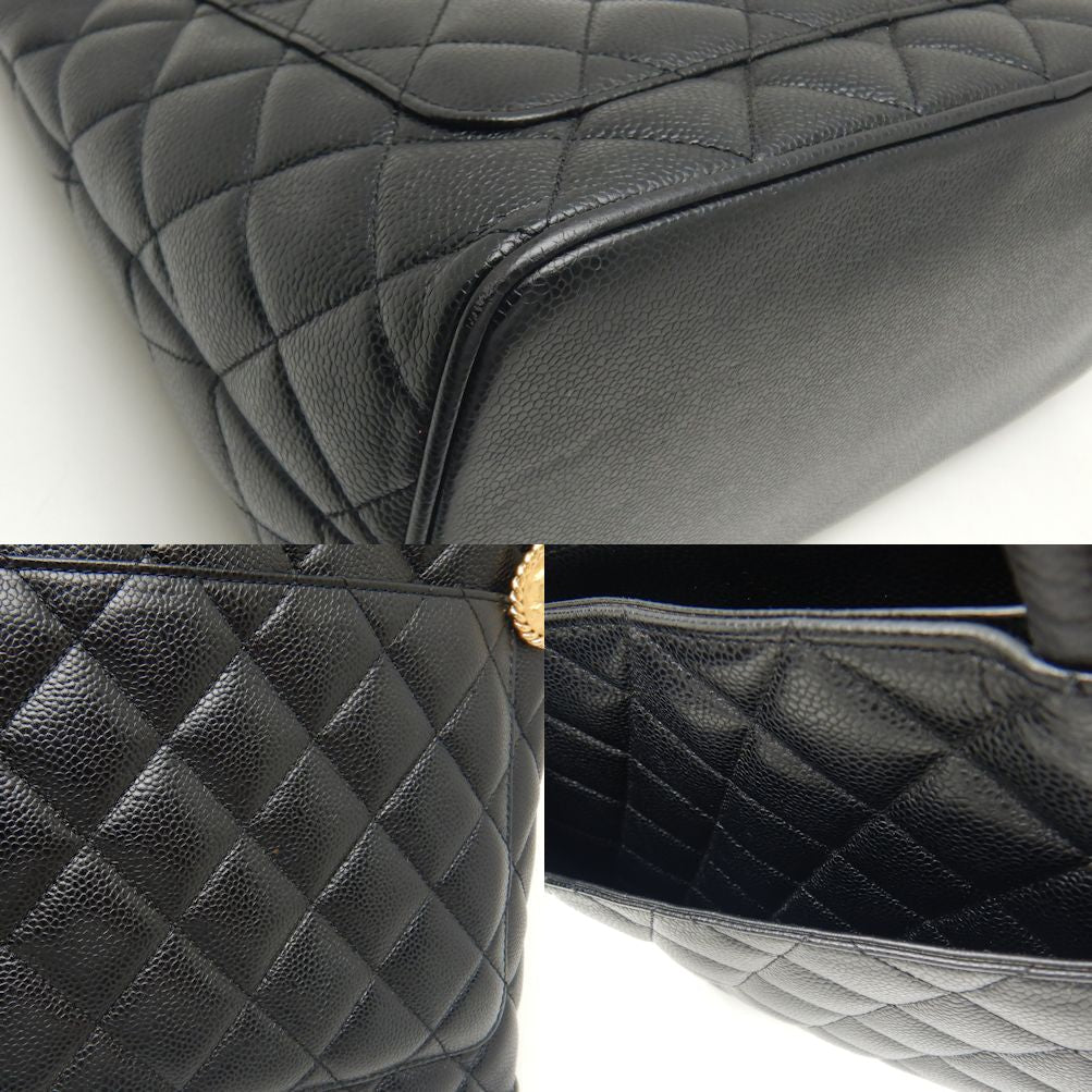 Chanel Reissue Tote Bag Caviar Skin Black