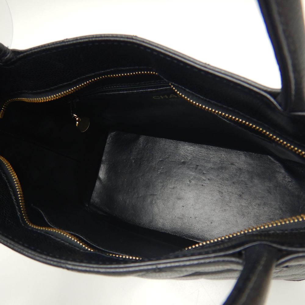 Chanel Reissue Tote Bag Caviar Skin Black