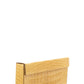 Prada Tan Embossed Box Clutch
