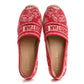 Christian Dior Embroidered Toile De Jouy Granville Espadrille 38.5 Raspberry
