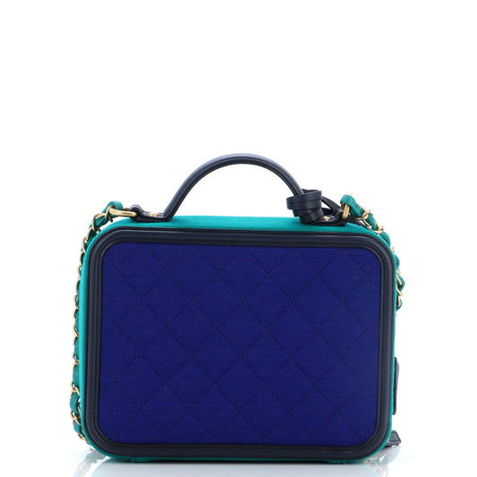 Filigree Vanity Case Quilted Jersey Medium