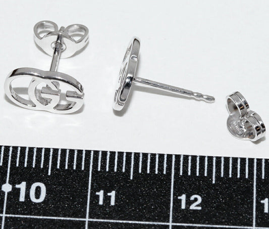 Gucci GG Studs K18WG Earrings Limited