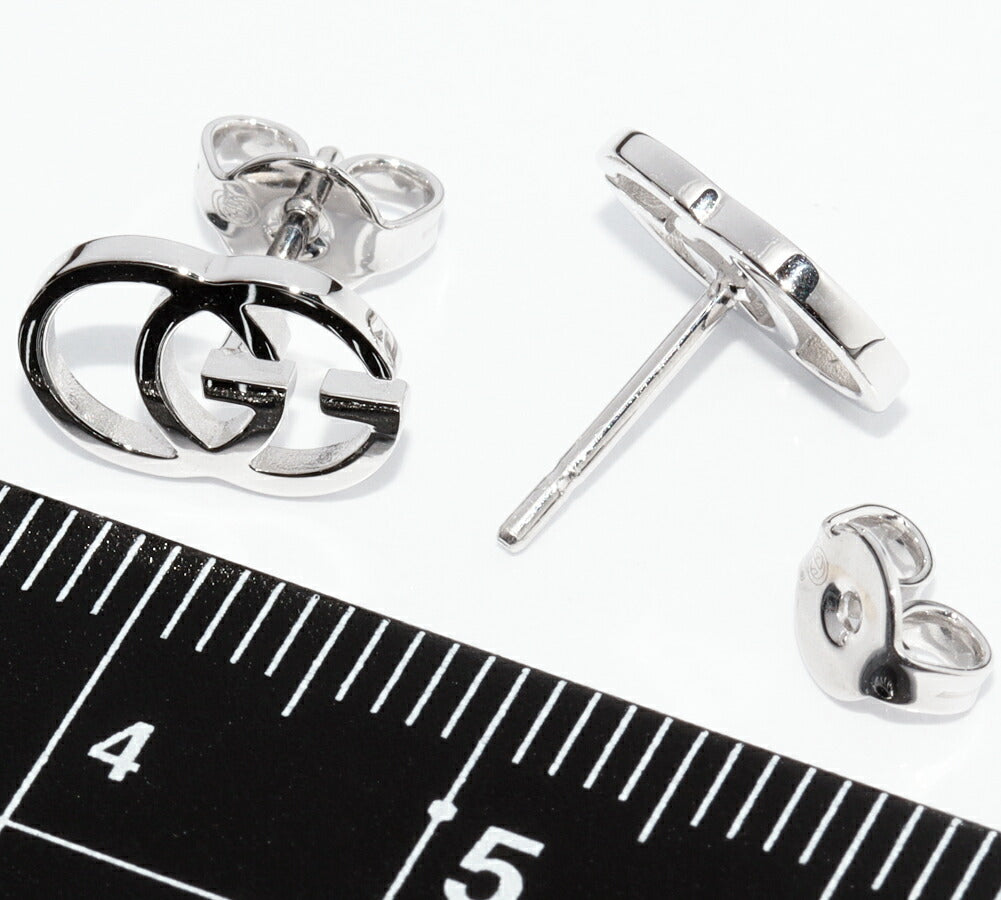 Gucci GG Studs K18WG Earrings Limited