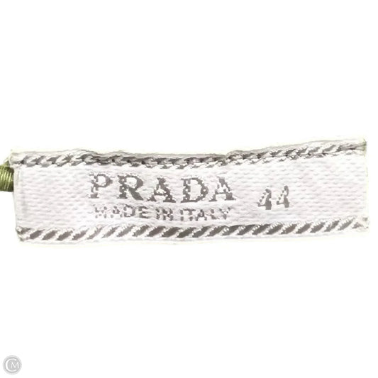 Pants Luxury Designer By Prada In Green, Size: 10