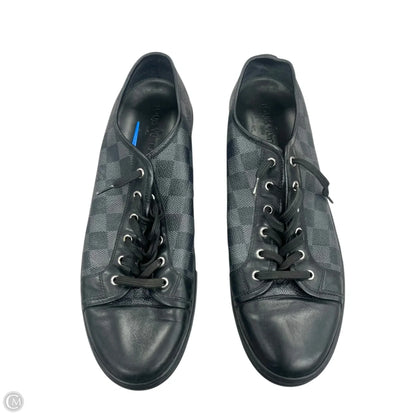 Shoes Luxury Designer By Louis Vuitton In Black, Size: 11