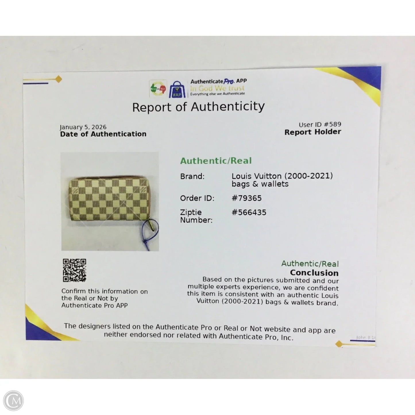 Wallet Luxury Designer By Louis Vuitton, Size: Medium