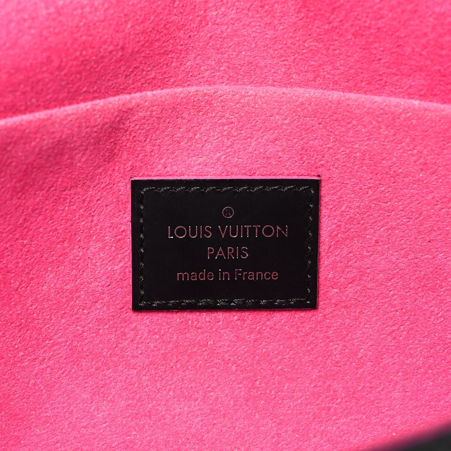 Louis Vuitton Epi Pochette Felicie Black Hot Pink
