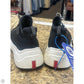 Shoes Luxury Designer By Prada In Black & White, Size: 7