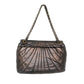 Chanel bag Paris-Shanghai Quilted Fan Flap Bag Metallic Lambskin