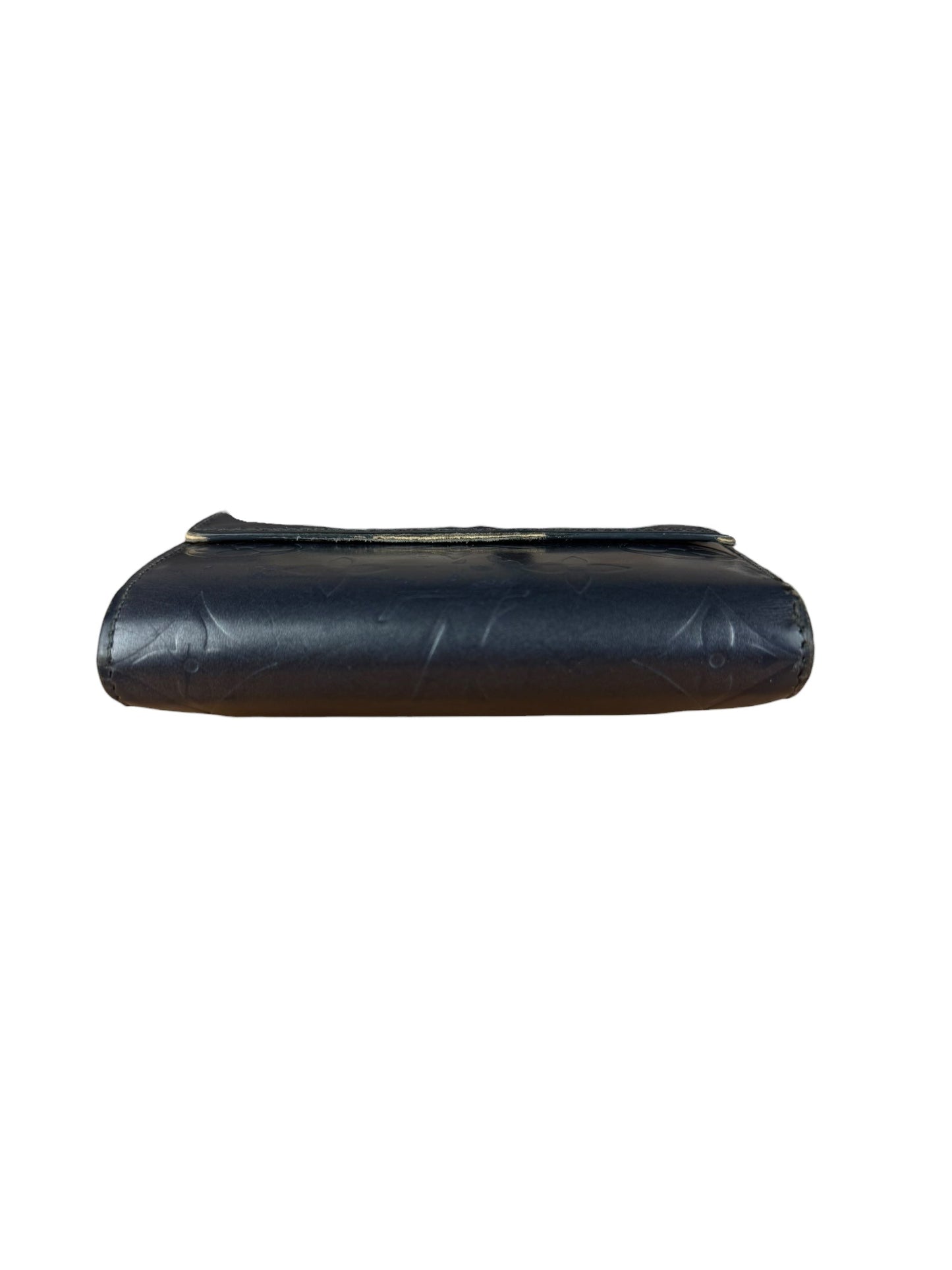 Louis Vuitton   Dark Grey Matte Vernis Wallet