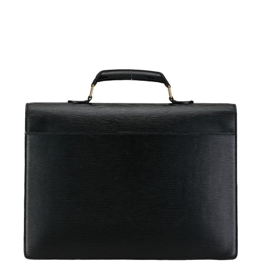 Louis Vuitton Epi Celebrity Concierge Business Bag Briefcase Paper Bag M54422 Black Leather  Louis Vuitton