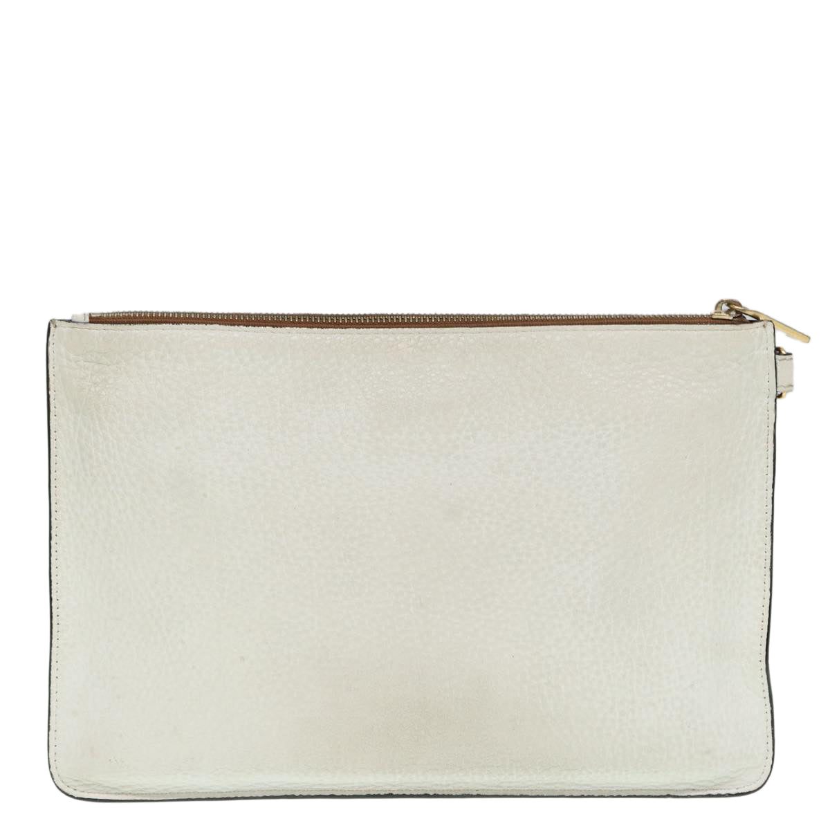 Fendi  Leather Clutch Bag