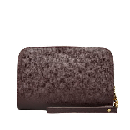 Louis Vuitton Baikal  Leather Clutch Bag