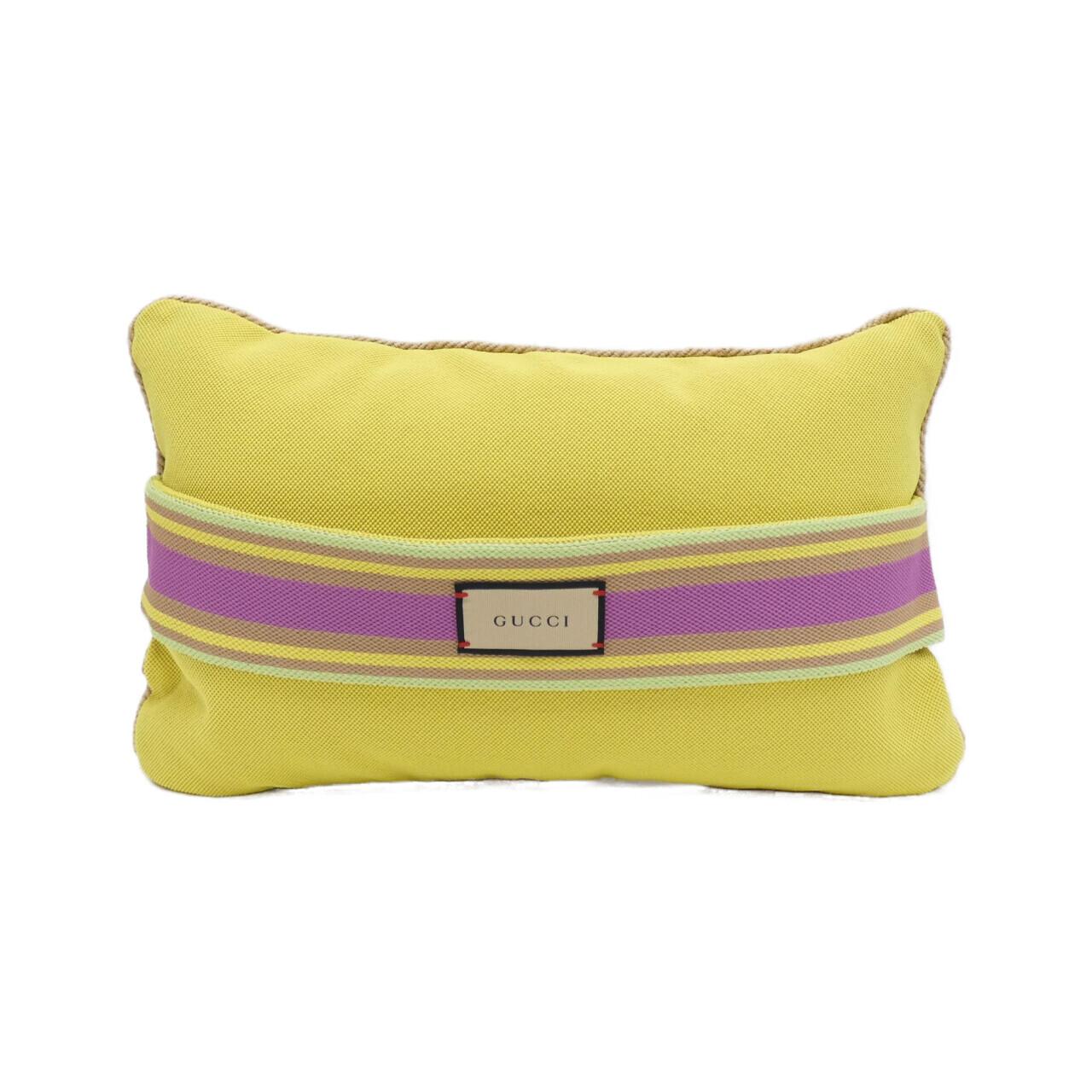 Gucci ZAREY Polyester Polyamide Jute Cushion