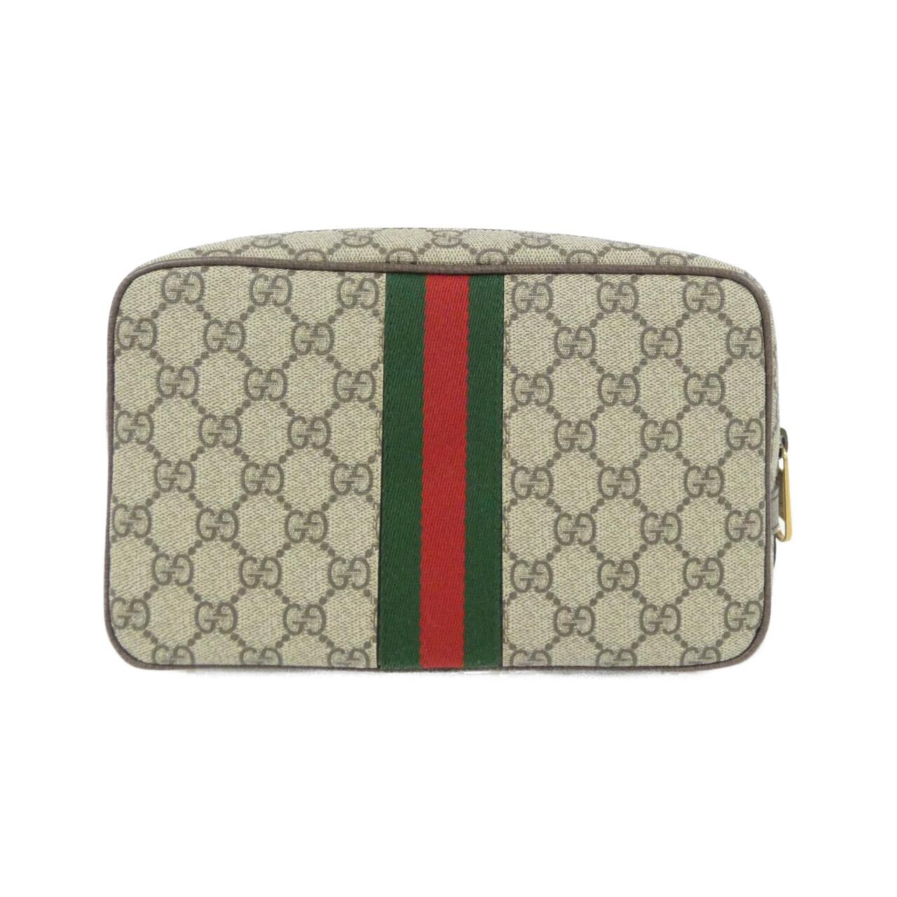 Gucci GUCCI SAVOY GG Supreme Canvas Pouch