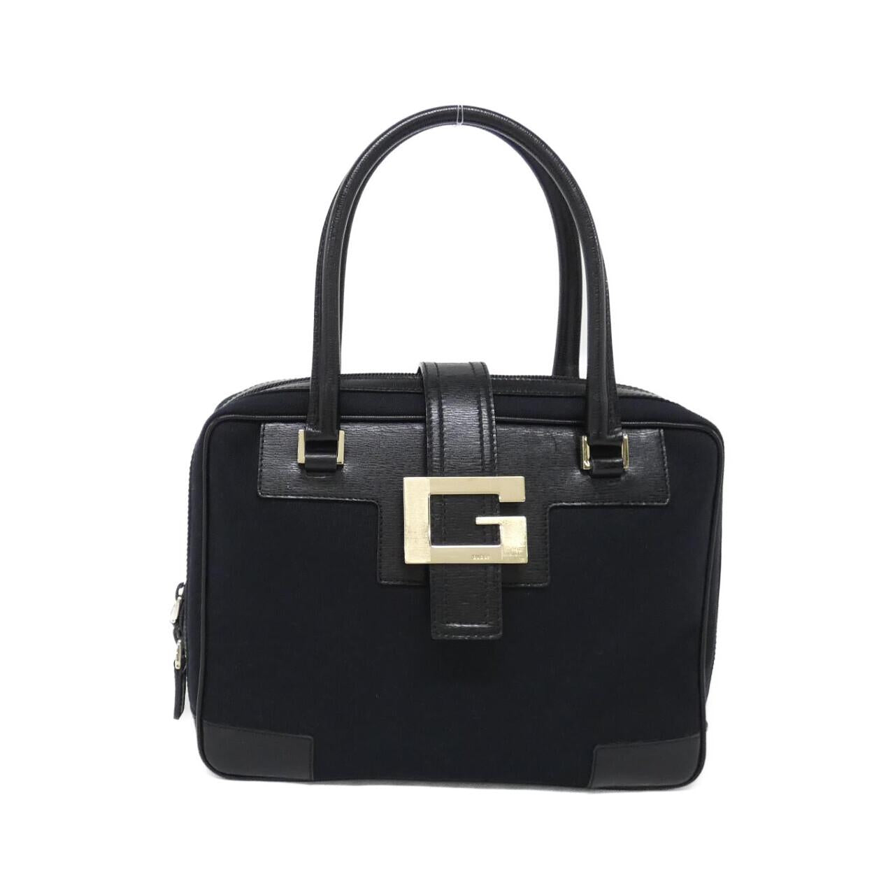 Gucci GG Canvas Leather Shoulder Bag
