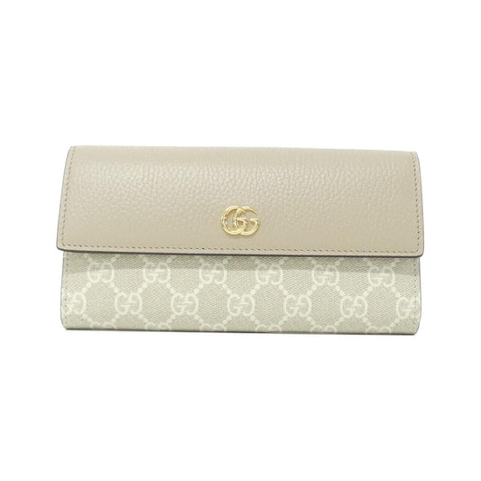Gucci GG MARMONT GG Supreme Canvas Long Wallet
