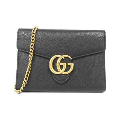 Gucci GG MARMONT Leather Chain Wallet
