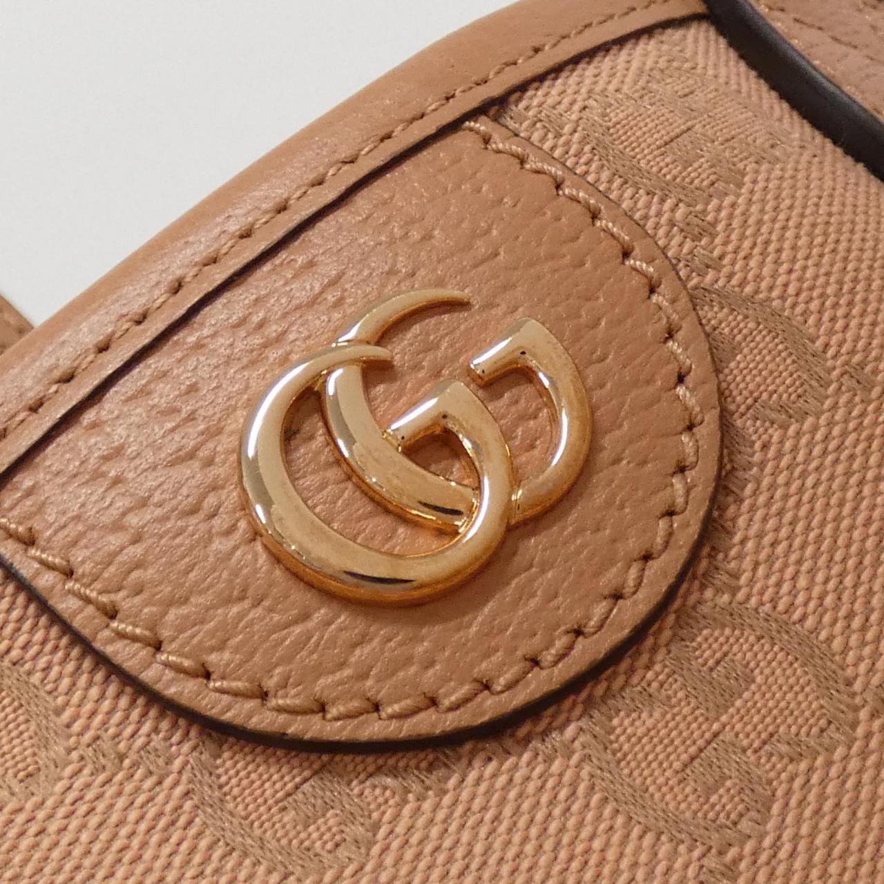 Gucci OPHIDIA GG Canvas Leather Bag