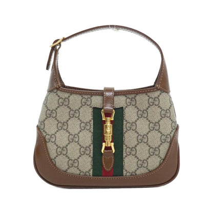 Gucci JACKIE 1961 GG Supreme Canvas Leather Bag