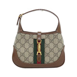 Gucci JACKIE 1961 GG Supreme Canvas Leather Bag