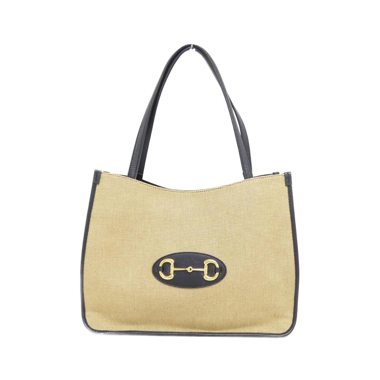 Gucci GUCCI HORSEBIT 1955   Canvas Leather Bag