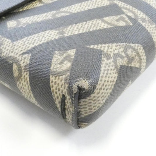 Gucci GG Supreme Canvas Leather Shoulder Bag