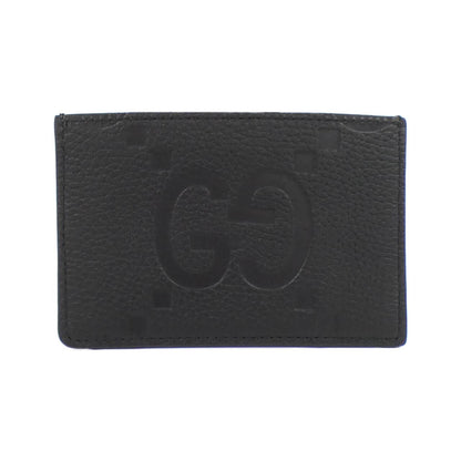 Gucci 812681 AABY0 Maxi GG Grain Leather Card Case