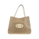 Gucci Horsebit 1955 GG Canvas Leather Bag