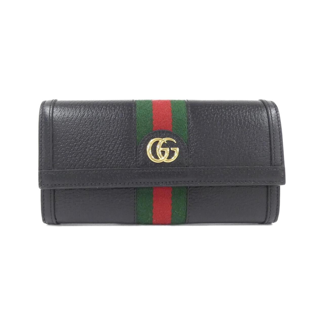 Gucci Ophidia Leather Long Wallet