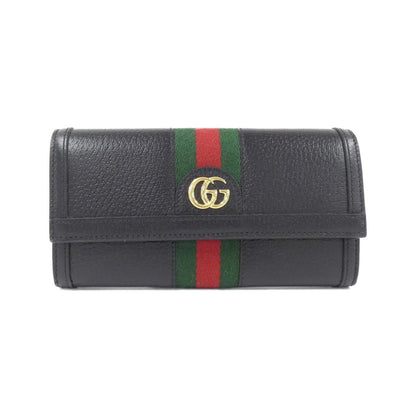 Gucci Ophidia Leather Long Wallet