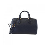Gucci Signature Leather Boston Bag