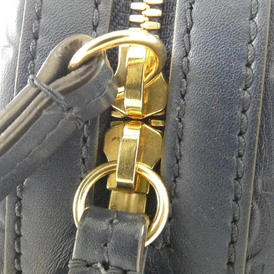 Gucci Signature Leather Boston Bag