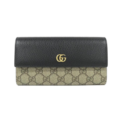 Gucci GG MARMONT GG Supreme Canvas Long Wallet